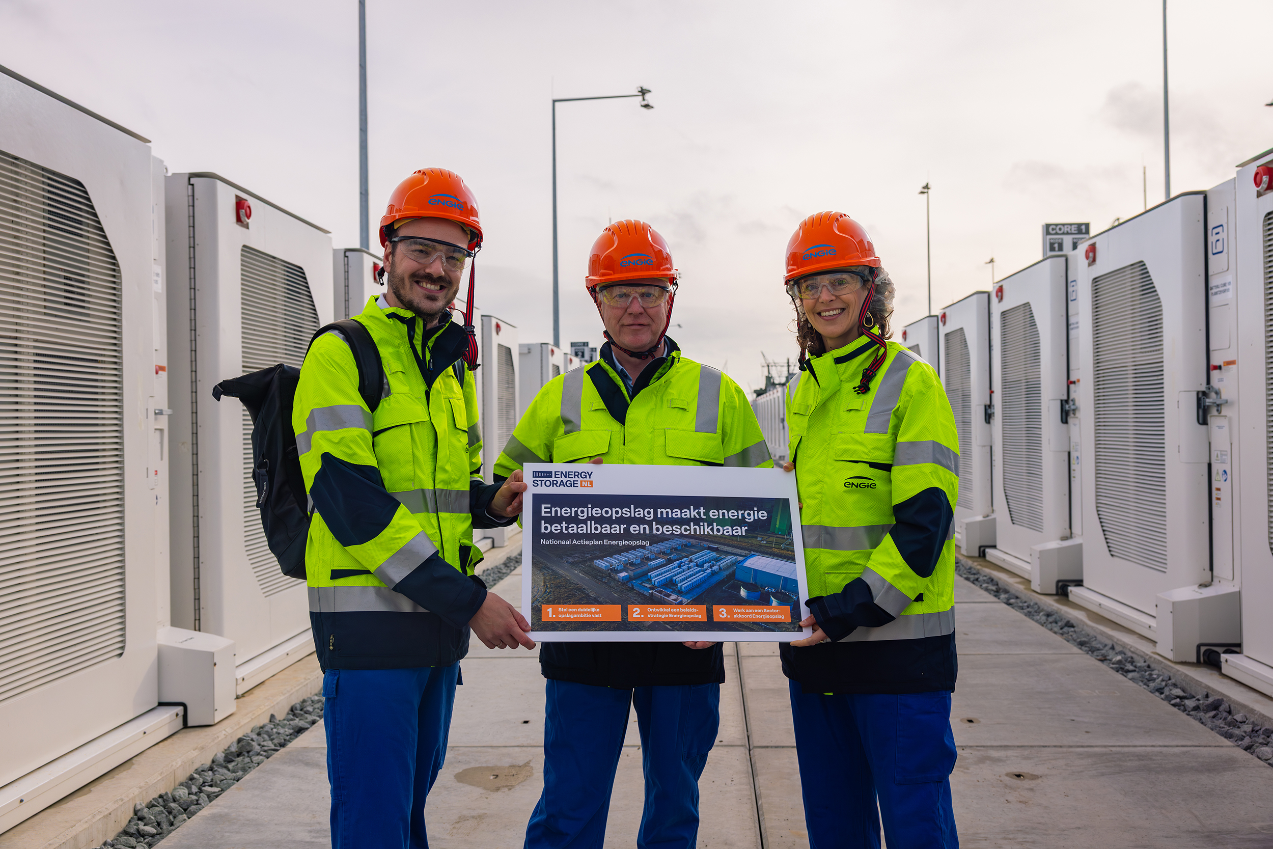 Actieplan Energieopslag overhandigd aan demissionair minister Sophie Hermans